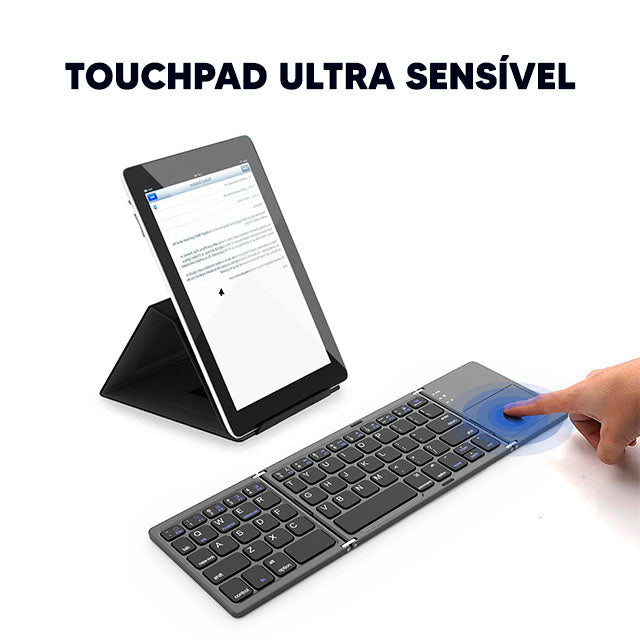 Z9 - Teclado bluetooth dobrável + BRINDE EXCLUSIVO ⚡