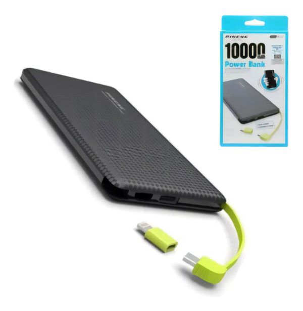 Carregador Portátil Power Bank 10.000mah Universal Piening - Z-Teclin