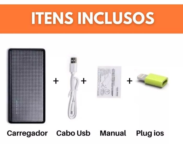 Carregador Portátil Power Bank 10.000mah Universal Piening - Z-Teclin